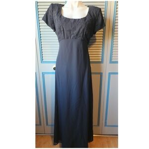 Vintage Black New Image Beaded Gown